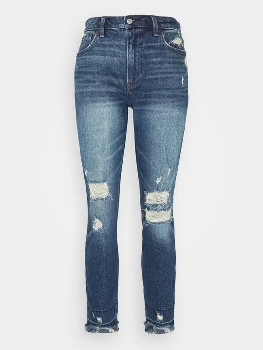 Zdjęcie produktu Jeansy Slim Fit Abercrombie & Fitch przecierany denim