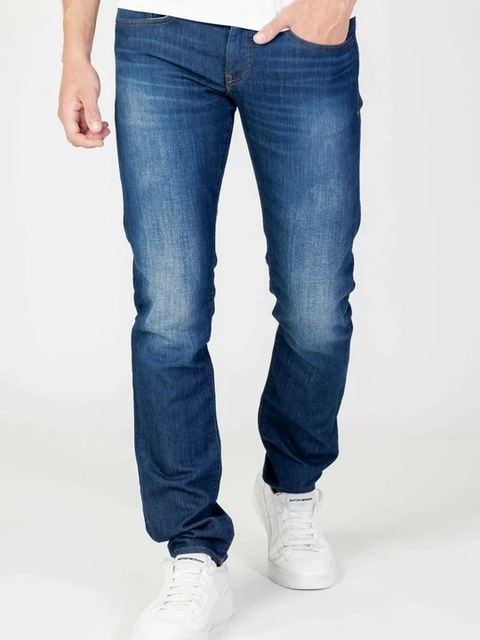 Zdjęcie produktu Jeansy Slim Fit Armani Exchange niebieski denim