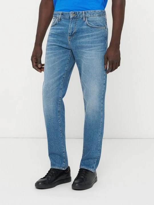 Zdjęcie produktu Jeansy Slim Fit Armani Exchange niebieski denim