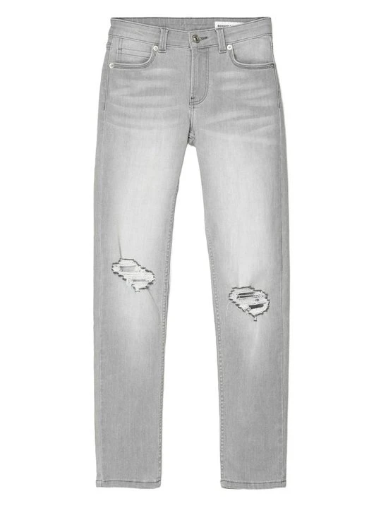 Zdjęcie produktu Jeansy Slim Fit Bershka szary