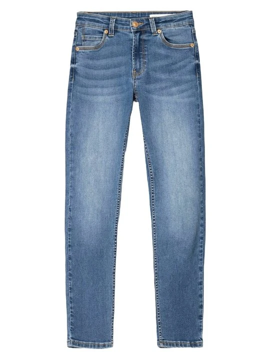 Zdjęcie produktu Jeansy Slim Fit Bershka granatowy
