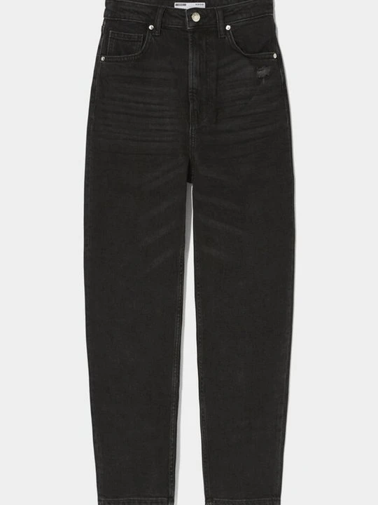 Zdjęcie produktu Jeansy Slim Fit Bershka czarny