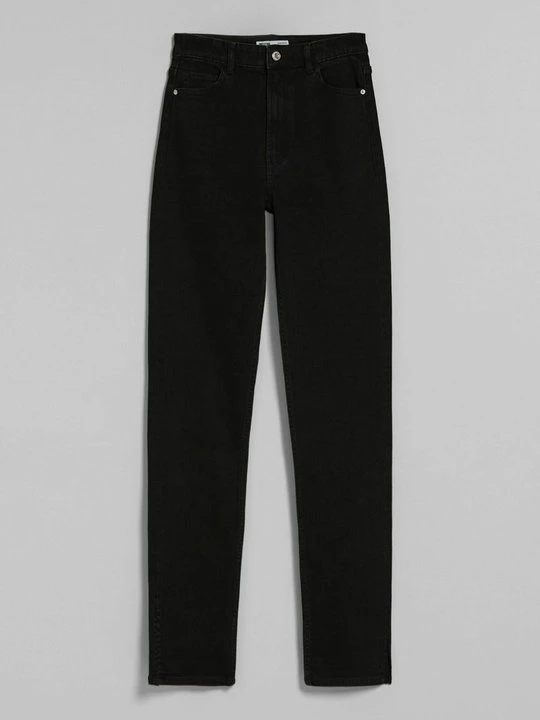 Zdjęcie produktu Jeansy Slim Fit Bershka czarny