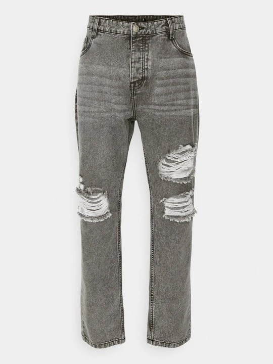Zdjęcie produktu Jeansy Slim Fit Brave Soul szary melanż
