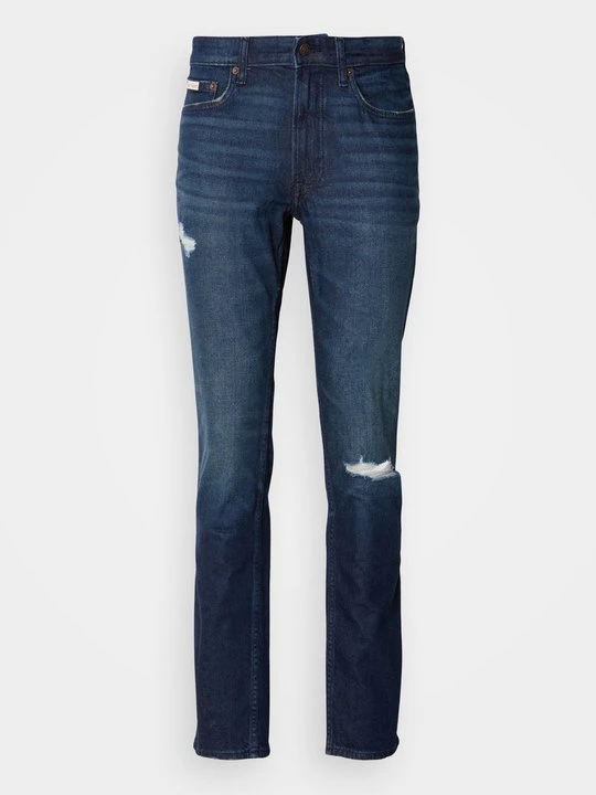 Zdjęcie produktu Jeansy Slim Fit Calvin Klein Jeans ciemnoniebieski