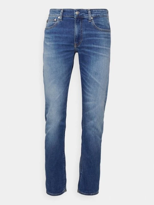 Zdjęcie produktu Jeansy Slim Fit Calvin Klein Jeans niebieski denim