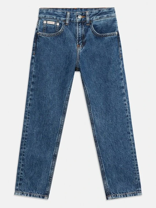 Zdjęcie produktu Jeansy Slim Fit Calvin Klein Jeans ciemnoniebieski