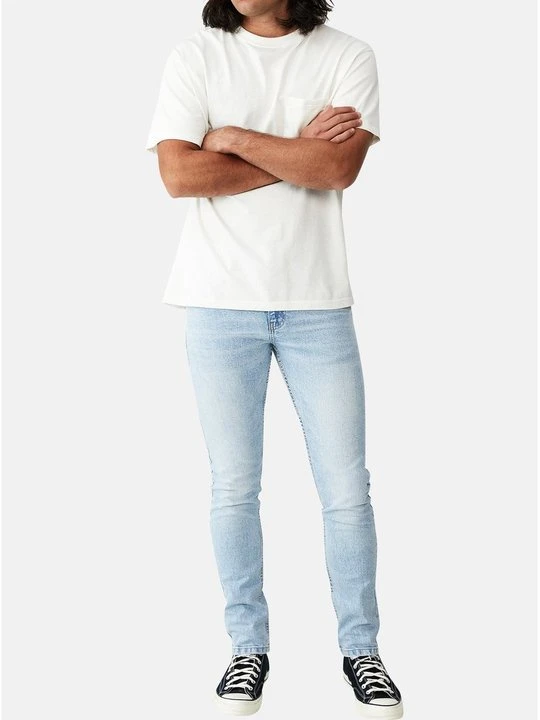 Zdjęcie produktu Jeansy Slim Fit Cotton On jasnoniebieski denim