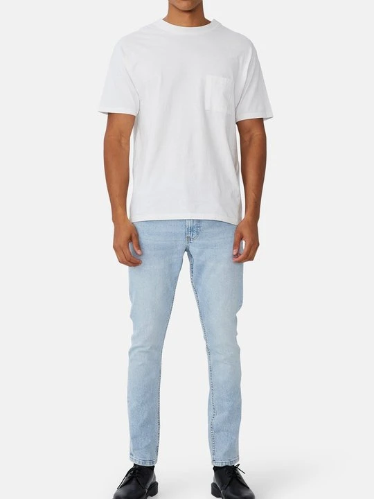 Zdjęcie produktu Jeansy Slim Fit Cotton On jasnoniebieski denim