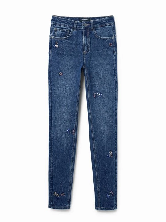 Zdjęcie produktu Jeansy Slim Fit Desigual niebieski