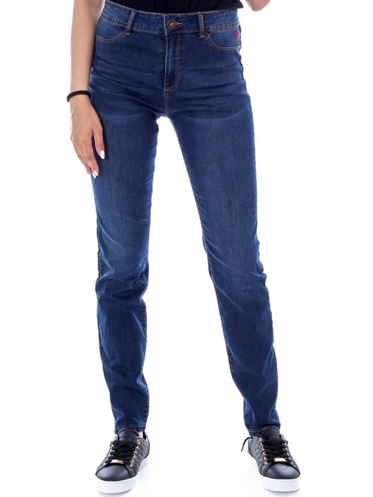 Zdjęcie produktu Jeansy Slim Fit Desigual niebieski denim