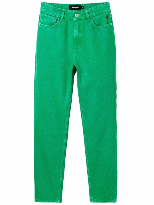 Zdjęcie produktu Jeansy Slim Fit Desigual zielony