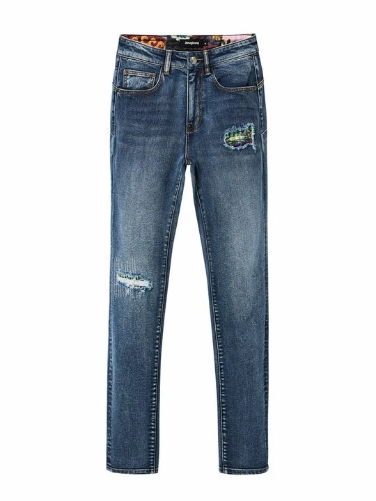 Zdjęcie produktu Jeansy Slim Fit Desigual niebieski