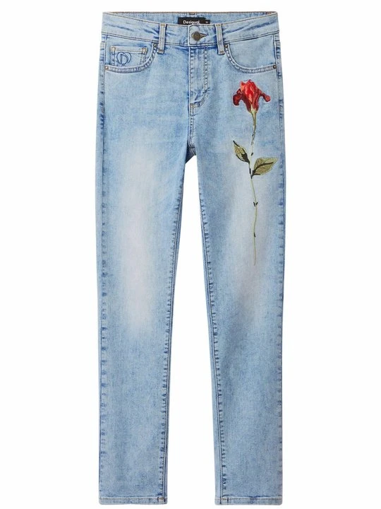 Zdjęcie produktu Jeansy Slim Fit Desigual niebieski