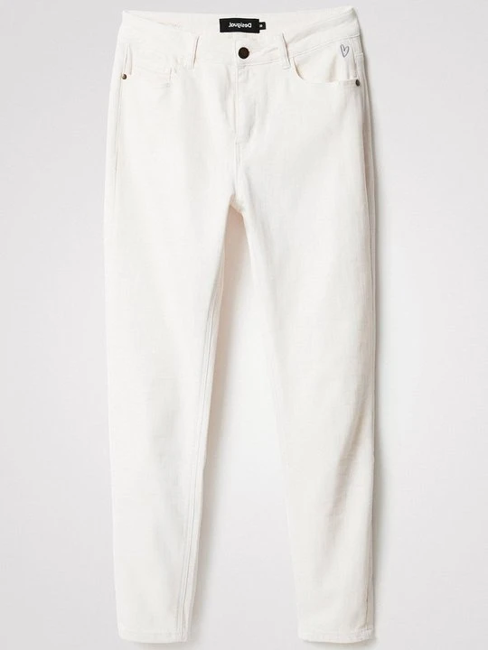 Zdjęcie produktu Jeansy Slim Fit Desigual biały