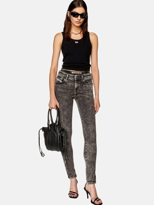 Zdjęcie produktu Jeansy Slim Fit Diesel ciemnoszary