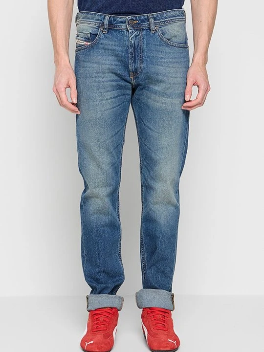Zdjęcie produktu Jeansy Slim Fit Diesel niebieski denim