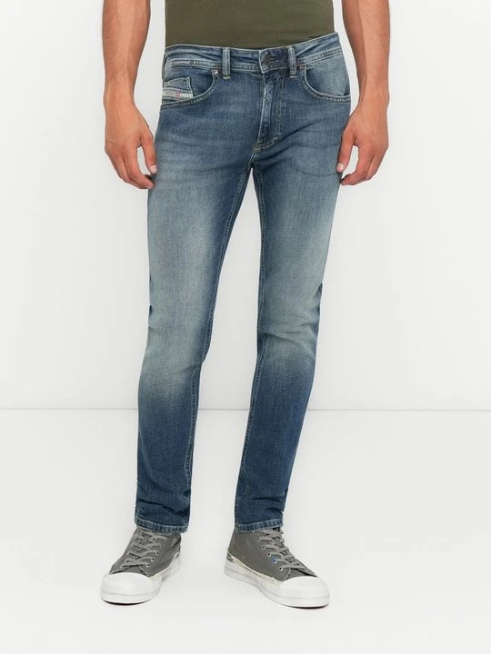 Zdjęcie produktu Jeansy Slim Fit Diesel czerwony