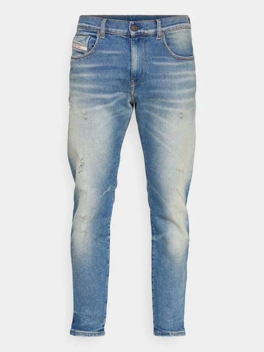 Zdjęcie produktu Jeansy Slim Fit Diesel denim wybielany