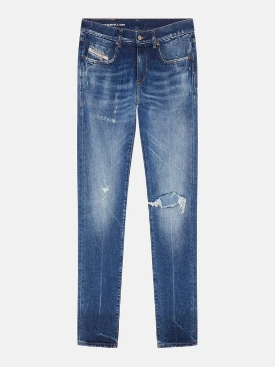 Zdjęcie produktu Jeansy Slim Fit Diesel niebieski denim