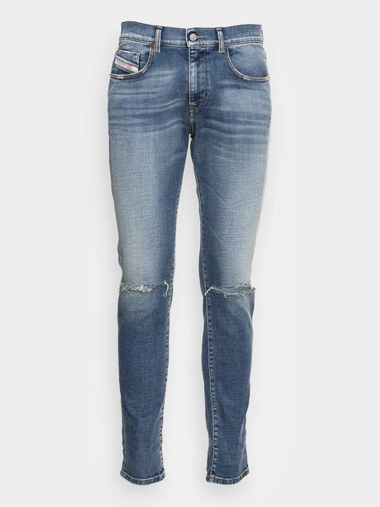 Zdjęcie produktu Jeansy Slim Fit Diesel ciemnoniebieski