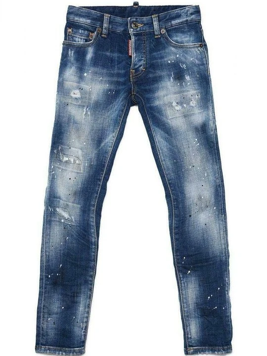 Zdjęcie produktu Jeansy Slim Fit Dsquared2 niebieski denim