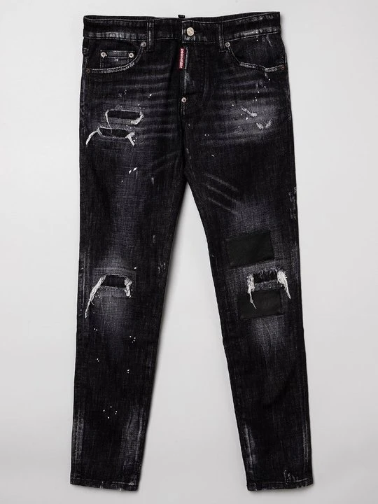 Zdjęcie produktu Jeansy Slim Fit Dsquared2 czarny