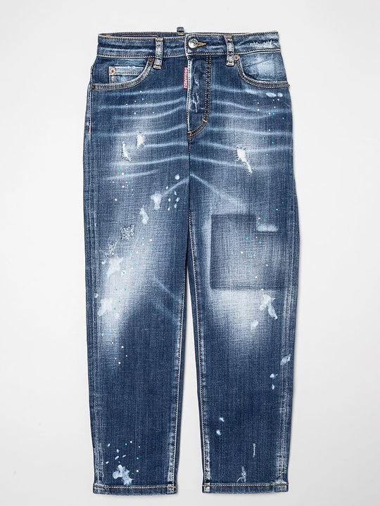 Zdjęcie produktu Jeansy Slim Fit Dsquared2 niebieski