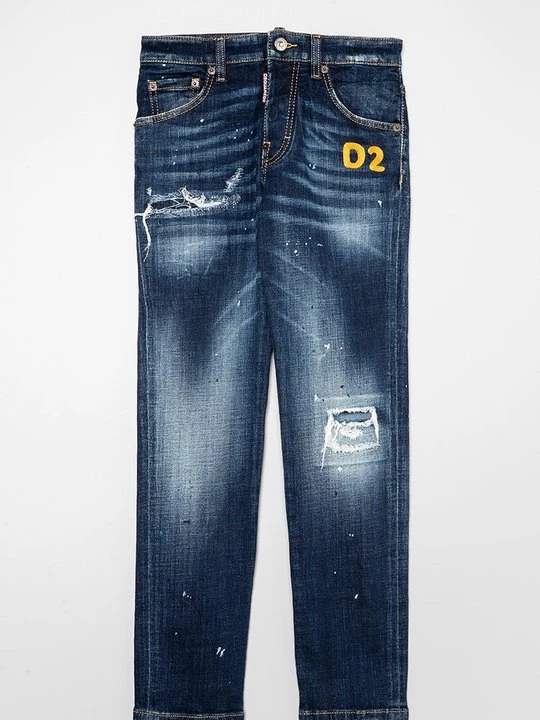 Zdjęcie produktu Jeansy Slim Fit Dsquared2 niebieski
