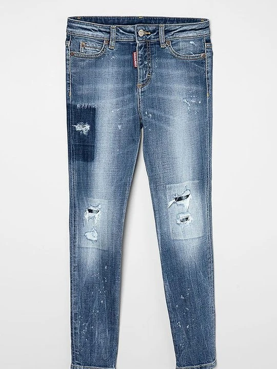 Zdjęcie produktu Jeansy Slim Fit Dsquared2 niebieski