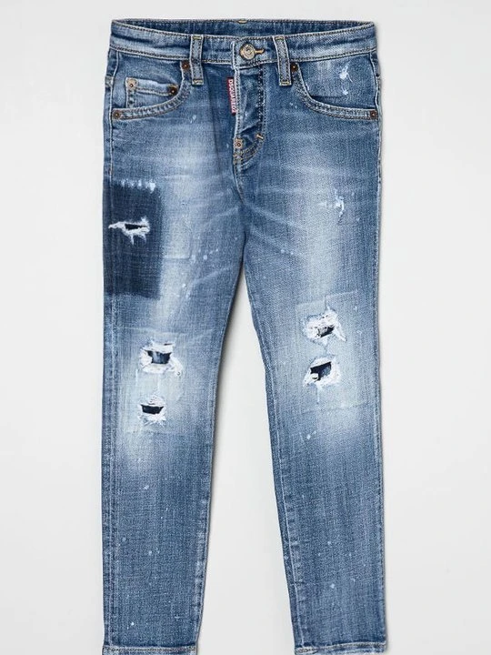 Zdjęcie produktu Jeansy Slim Fit Dsquared2 niebieski