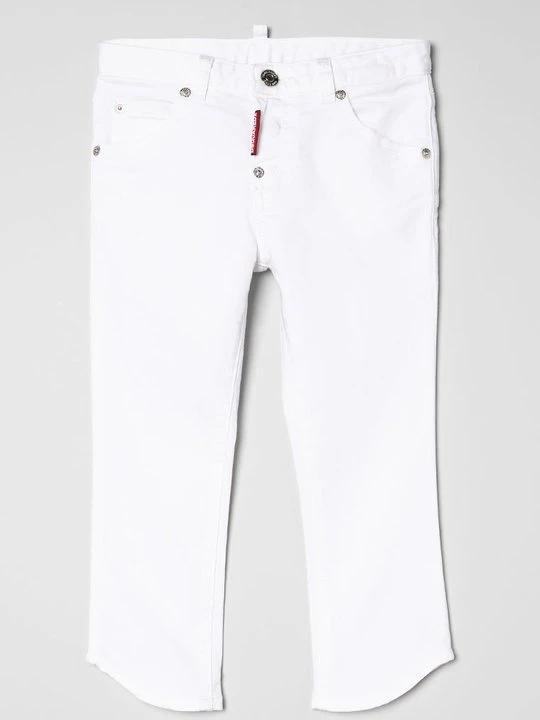 Zdjęcie produktu Jeansy Slim Fit Dsquared2 biały