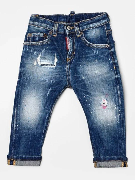 Zdjęcie produktu Jeansy Slim Fit Dsquared2 niebieski