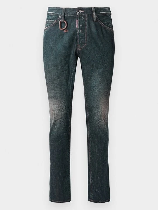 Zdjęcie produktu Jeansy Slim Fit Dsquared2 niebieski denim