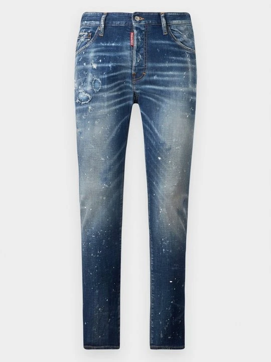 Zdjęcie produktu Jeansy Slim Fit Dsquared2 niebieski denim