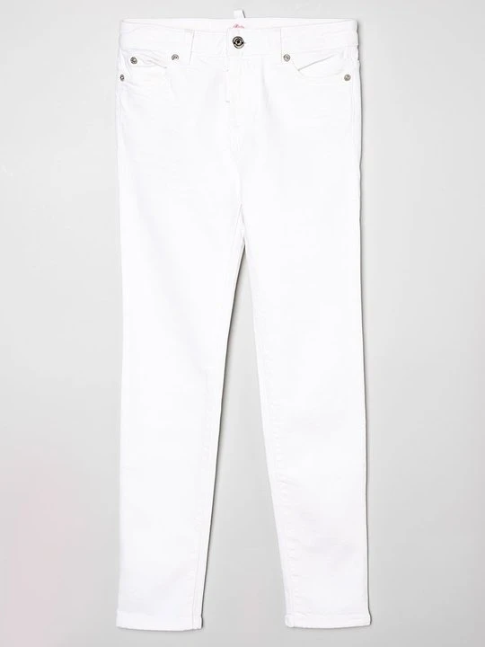 Zdjęcie produktu Jeansy Slim Fit Dsquared2 biały