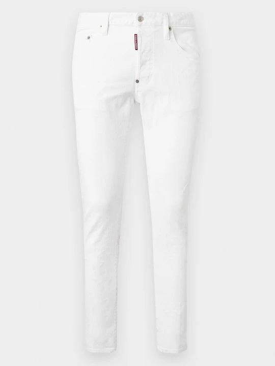 Zdjęcie produktu Jeansy Slim Fit Dsquared2 biały