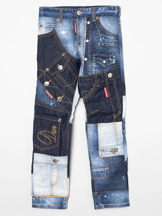 Zdjęcie produktu Jeansy Slim Fit Dsquared2 niebieski