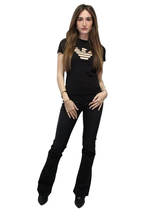 Zdjęcie produktu Jeansy Slim Fit EA7 Emporio Armani czarny