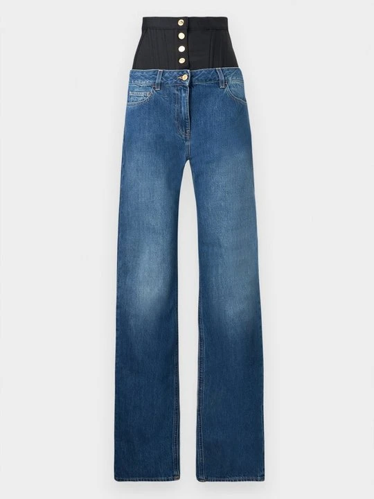 Zdjęcie produktu Jeansy Slim Fit Elisabetta Franchi niebieski denim