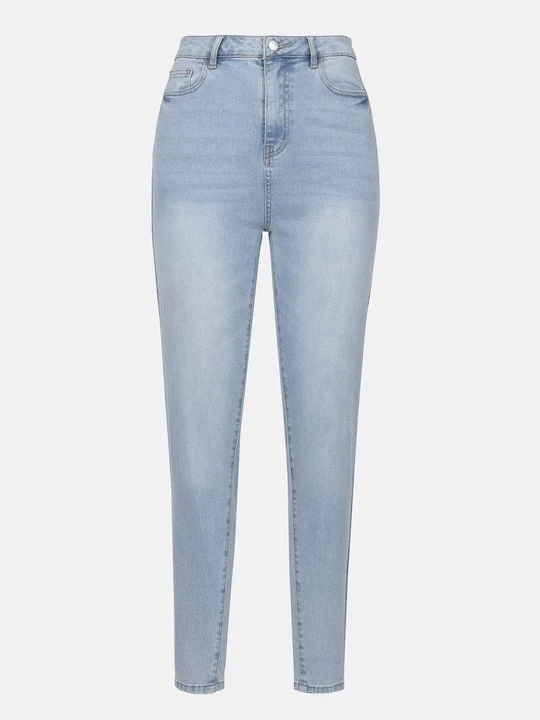 Zdjęcie produktu Jeansy Slim Fit Even&Odd jasnoniebieski denim