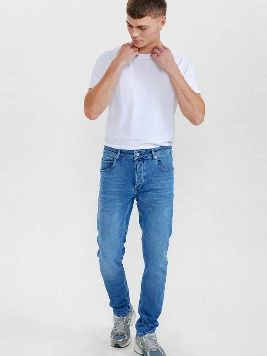 Zdjęcie produktu Jeansy Slim Fit GABBA niebieski denim