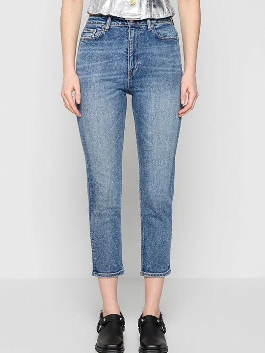 Zdjęcie produktu Jeansy Slim Fit Ganni niebieski