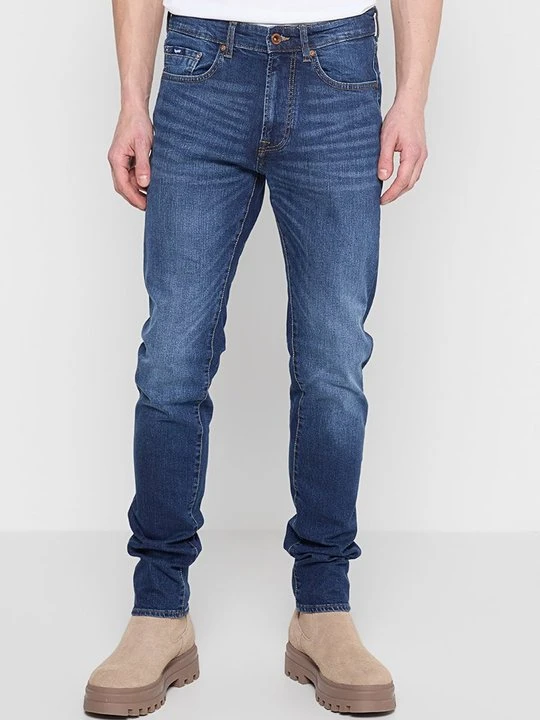 Zdjęcie produktu Jeansy Slim Fit GAS Jeans niebieski