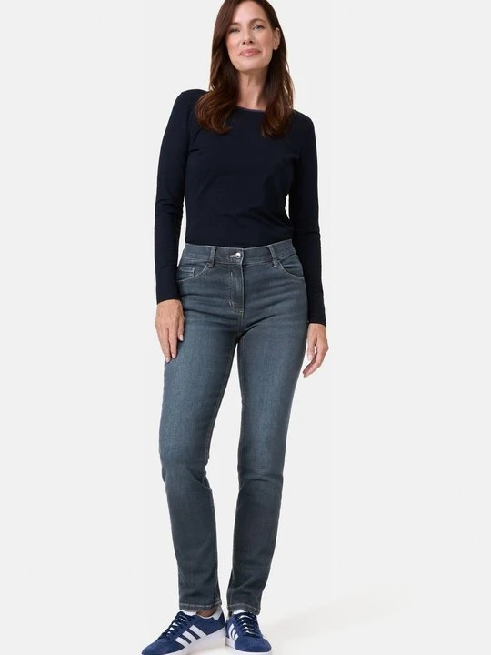 Zdjęcie produktu Jeansy Slim Fit Gerry Weber ciemnoniebieski