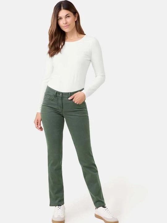Zdjęcie produktu Jeansy Slim Fit Gerry Weber zielony