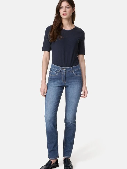Zdjęcie produktu Jeansy Slim Fit Gerry Weber niebieski denim