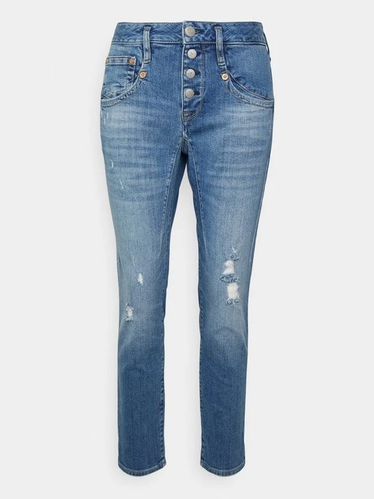 Zdjęcie produktu Jeansy Slim Fit Herrlicher przecierany denim