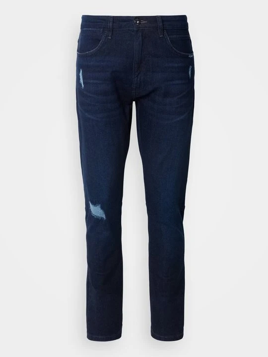 Zdjęcie produktu Jeansy Slim Fit INDICODE ciemnoniebieski