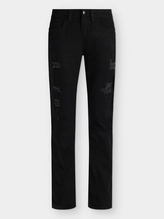 Zdjęcie produktu Jeansy Slim Fit INDICODE czarny